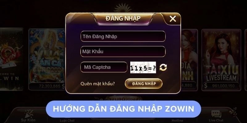 Đăng nhập Zowin
